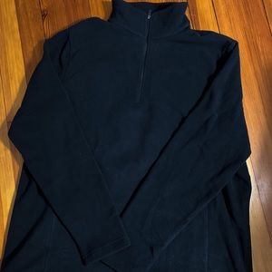 Lands’ End Black Fleece Pullover